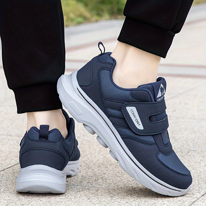 Comfortable Walking Shoes with Velcro Fastening - EasyStride