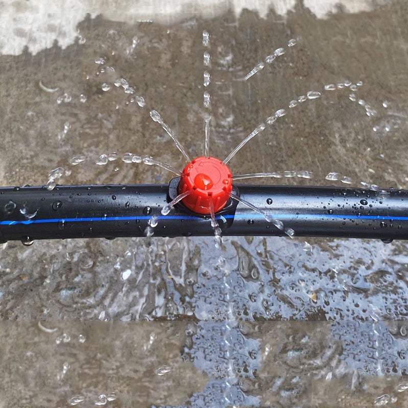 Adjustable drip irrigation kit — precise watering for lush plant growth