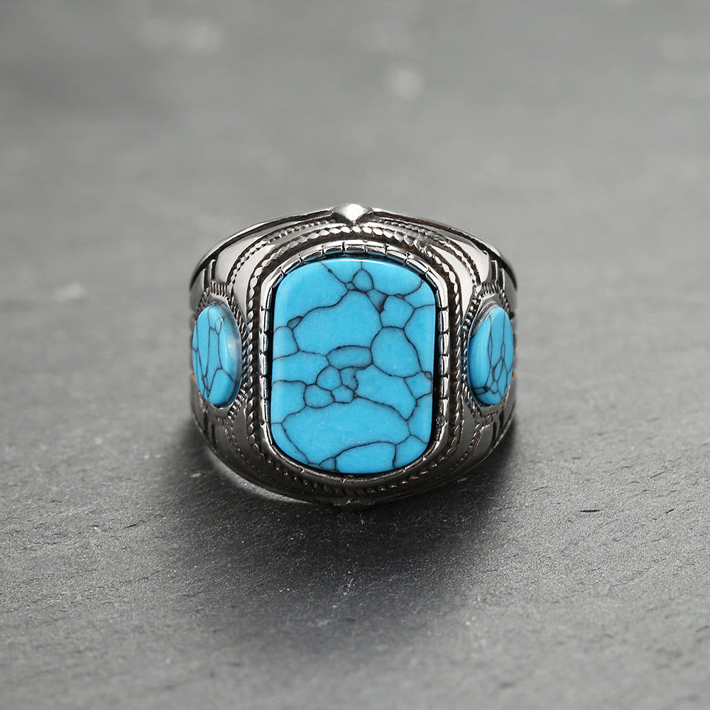 Men's Turquoise Ring – Thorin