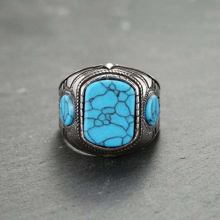Men's Turquoise Ring – Thorin