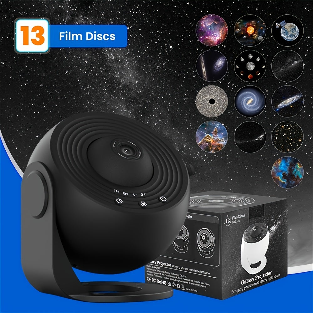 Galaxy Star Projector – Impressive LED Space Projection with Timer Function