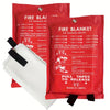 Emergency Fire Blanket for Homes and Businesses – Fireproof Fire Blanket for Kitchen, Office and Car