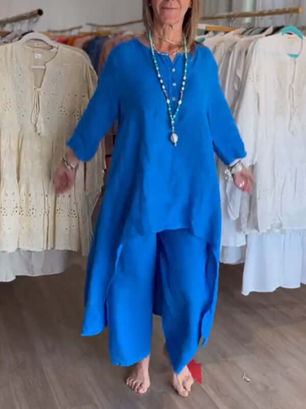Linen Suit for Women – Wanda