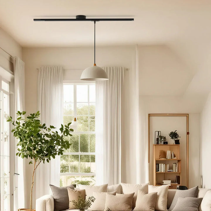 Morris Rotatable and Movable Ceiling Rail for Pendant Lights