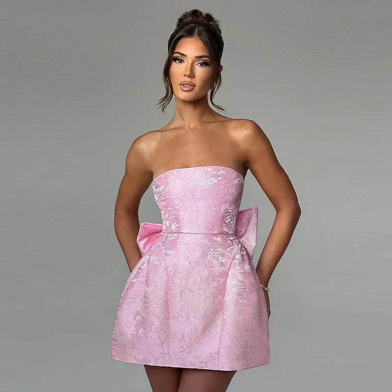 Elegant Halter Dress for Evenings