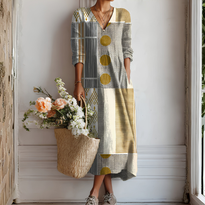 Lady's Long-sleeved Dress