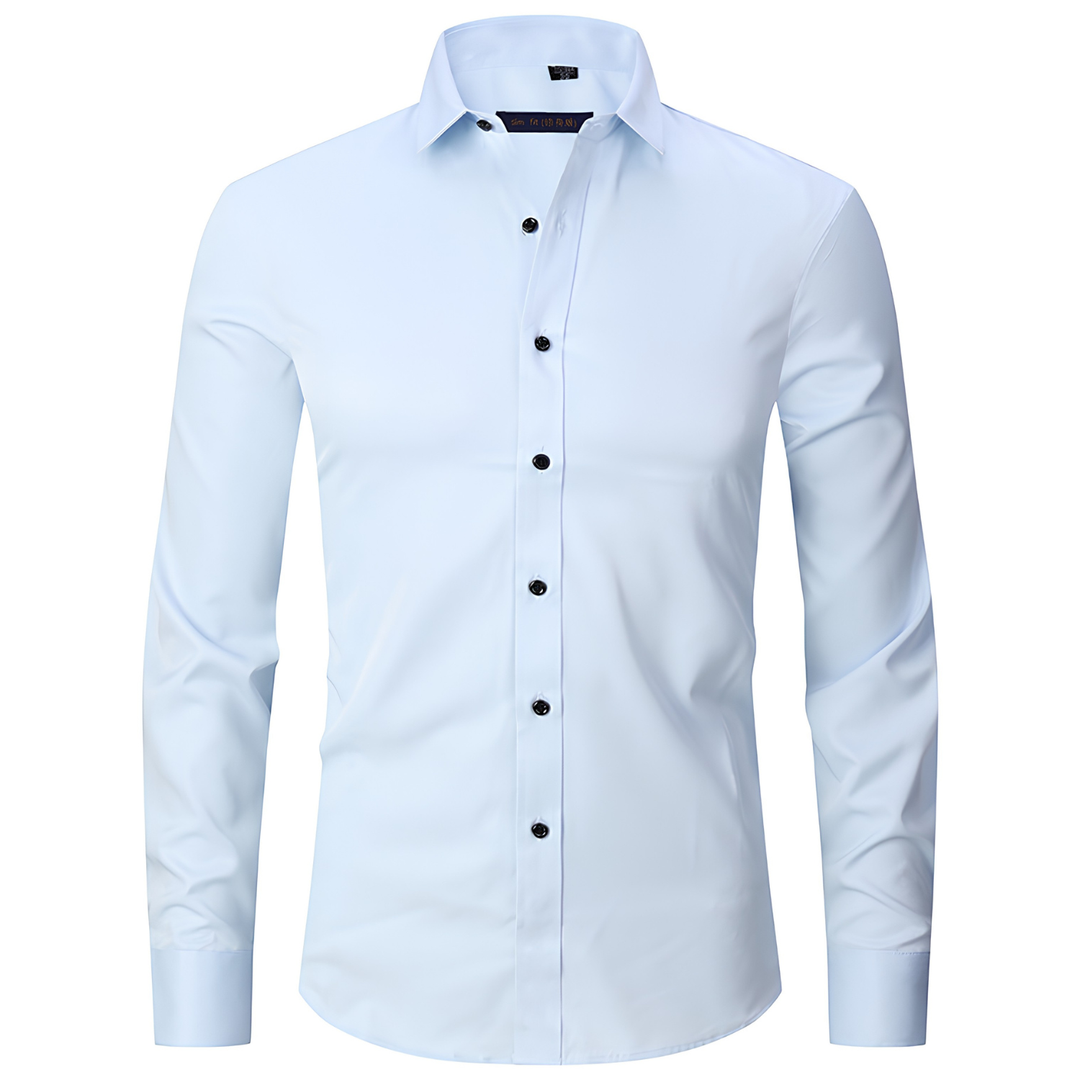Men’s Casual Work Shirt with Classic Fit