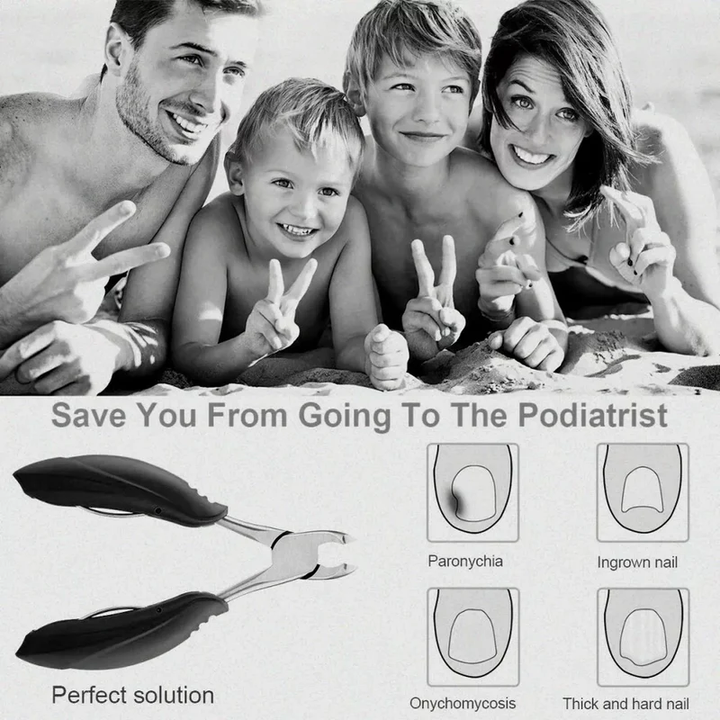 Nail Clipper for the Elderly, Sharp, Ergonomic and Ideal for Thick Nails
