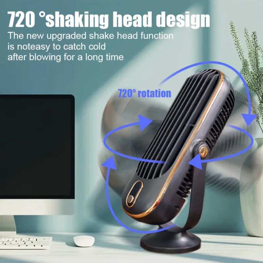Coolux – Ultra-Quiet USB Desk Fan