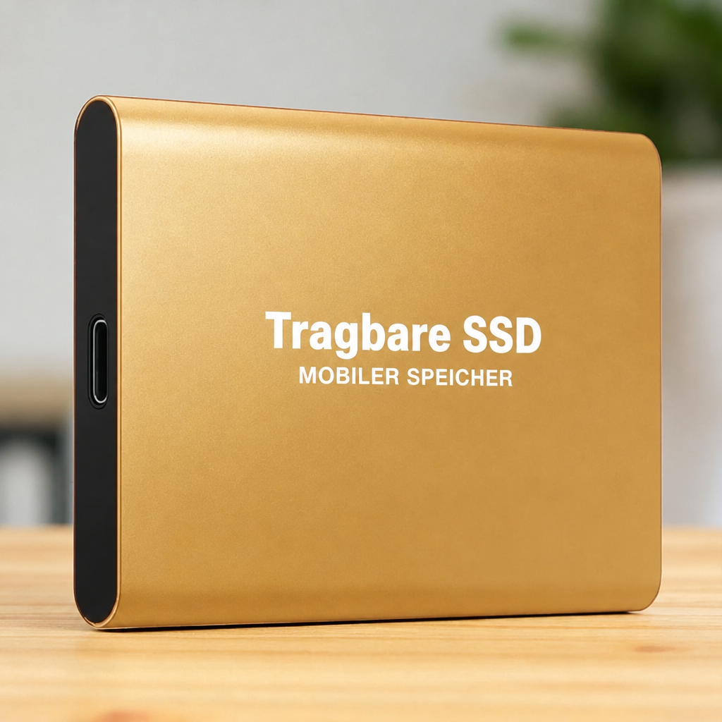 Rugged 30 TB External SSD for Large Files