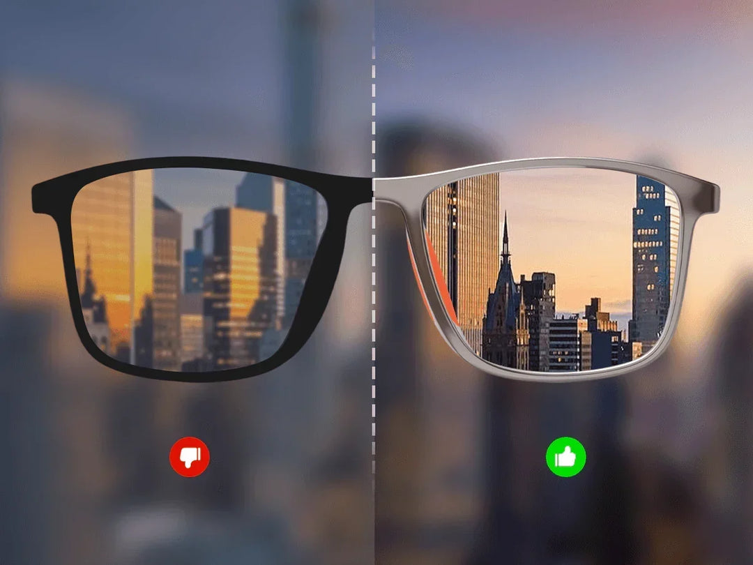 Multifocal Reading Glasses with Multiple Strengths - Lightweight, Anti-Blue Light, Lines-Free Lenses