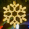 Waterproof LED Snowflake Light for Christmas – 30cm