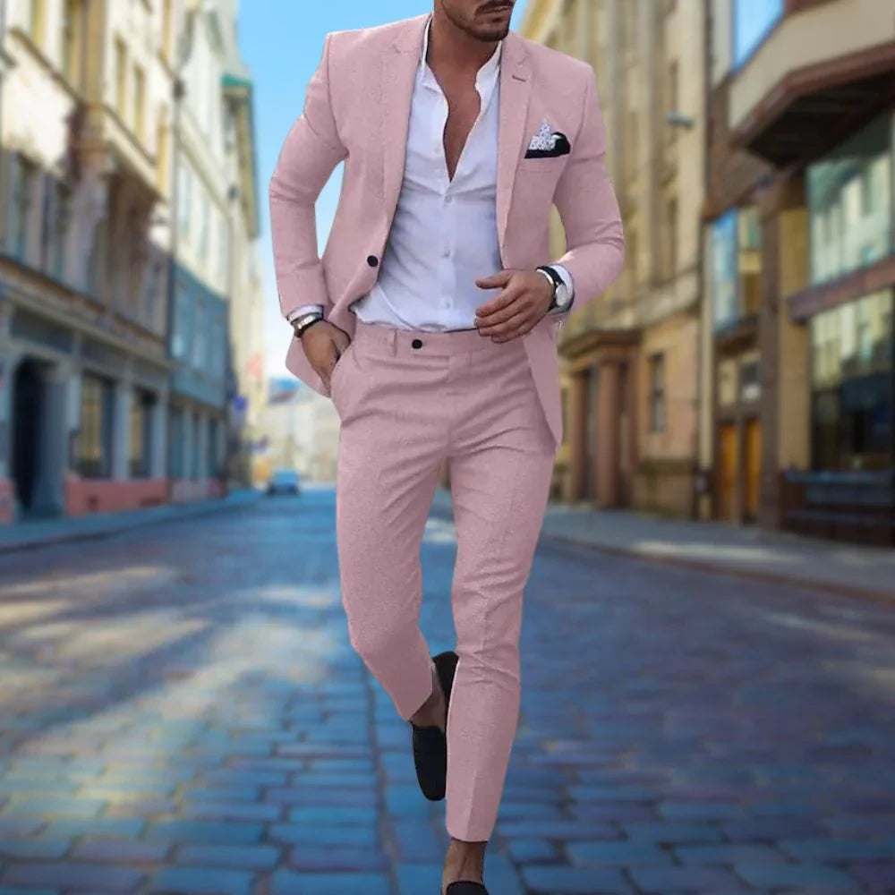 JacobNora AUS – Slim Fit Linen Suit