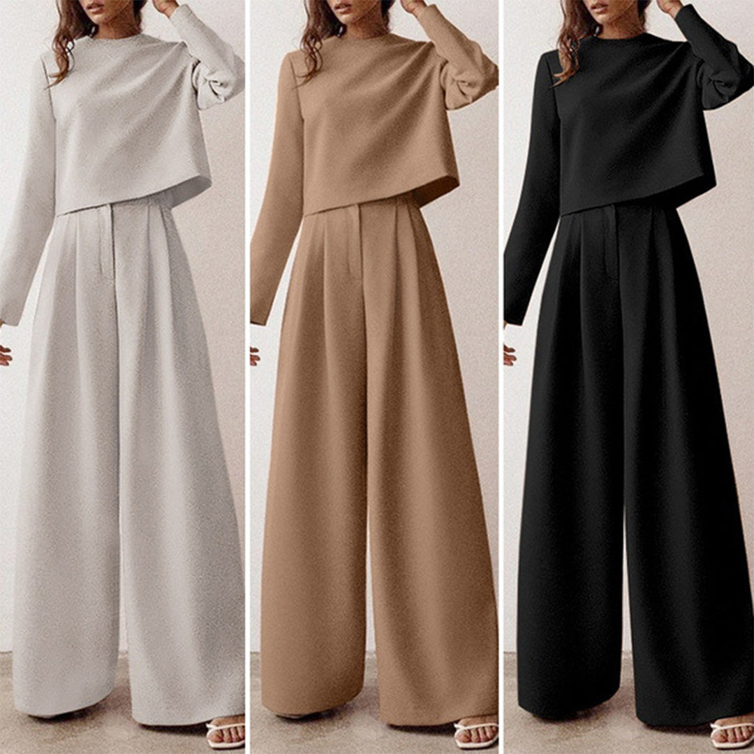 Two-Piece Palazzo Set for Women
