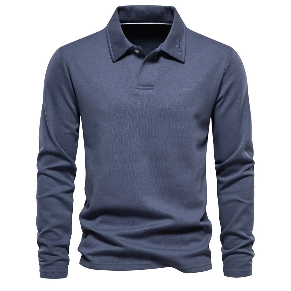 Casual Polo Sweater – Alonso – Comfort, Style, and Refinement in One