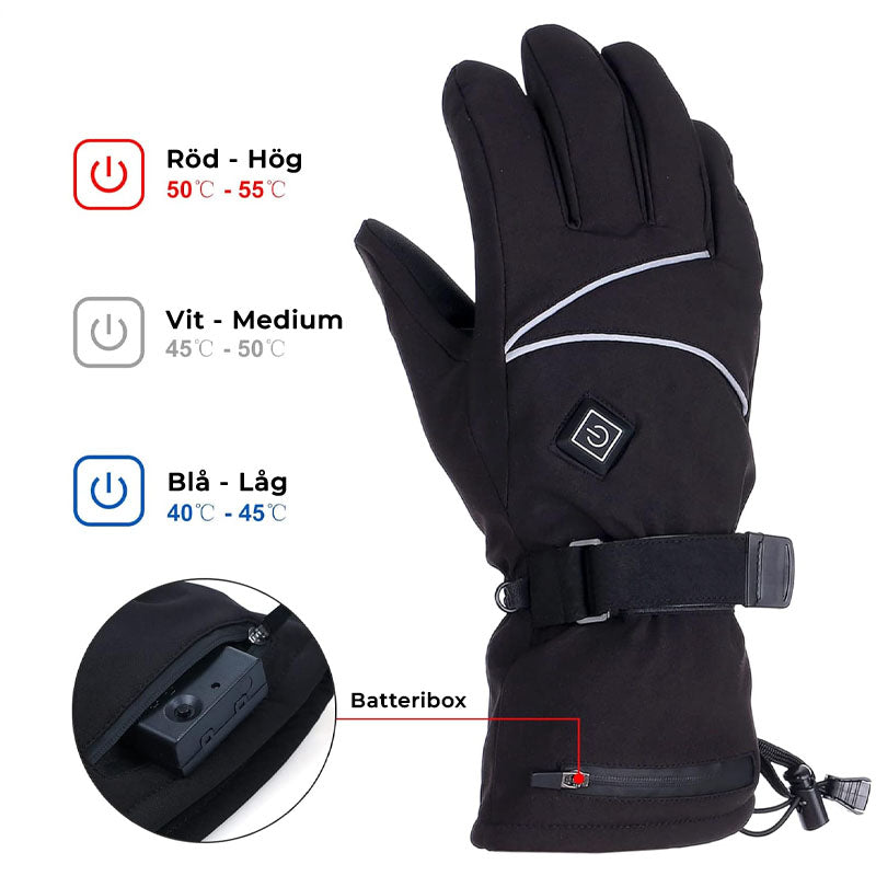 Batteriebeheizte Handschuhe – Regulierbare Wärme für den Wintereinsatz