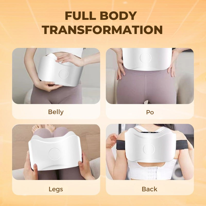 Abdominal Massager | Massage Device with Heat and Vibration | Supports Digestion | CoreVibe