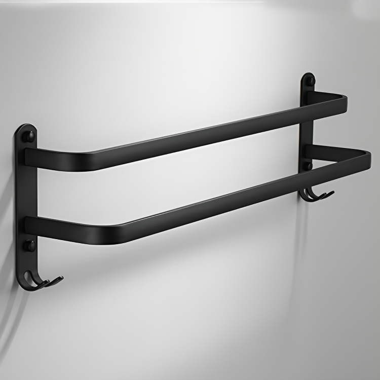 DrySpace Towel Rail with Hooks