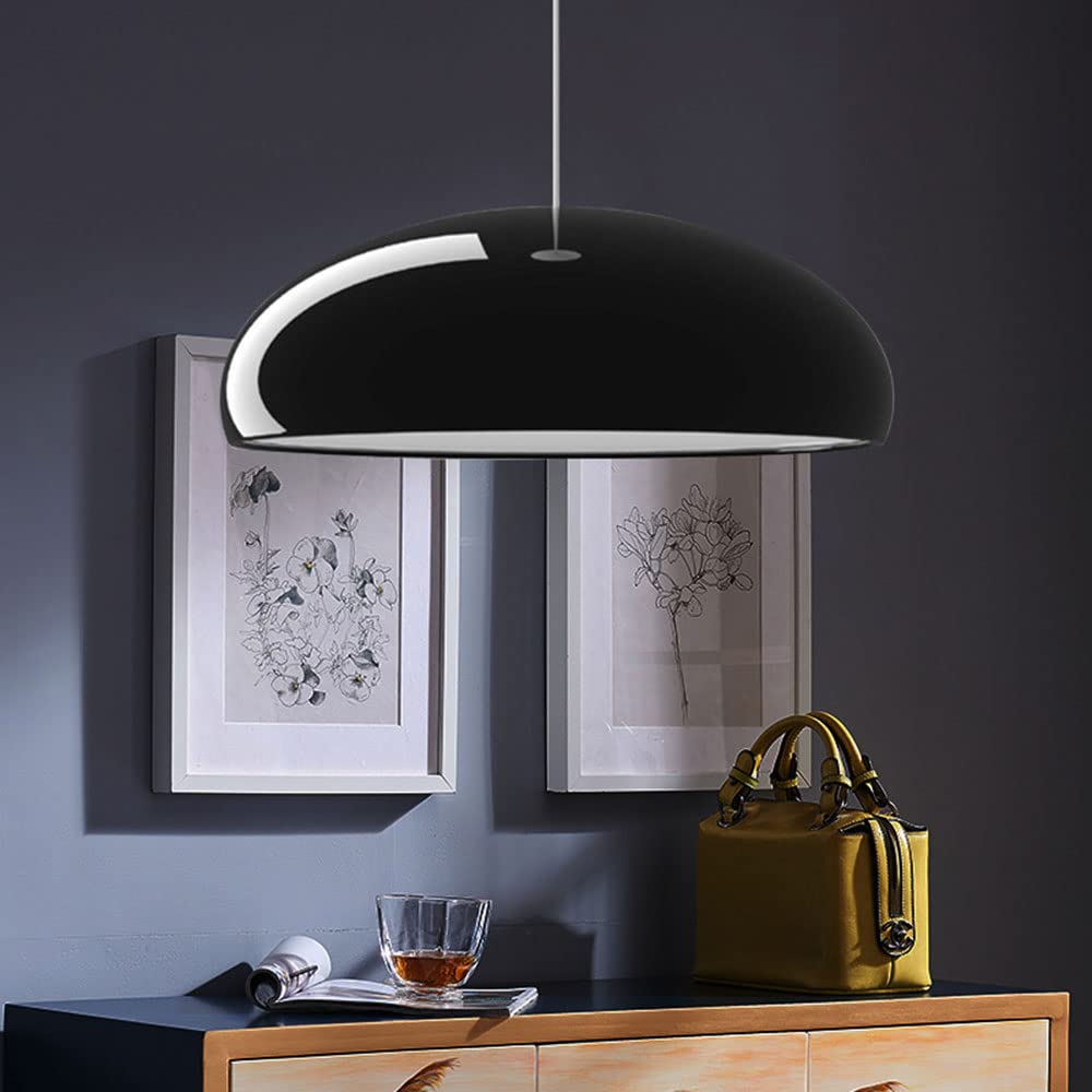 Arisha Modern LED Pendant Lamp Black Metal Living Room/Bedroom