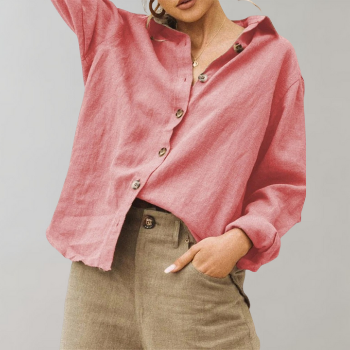 Linen Blouse – Timeless Elegance and Vintage Charm