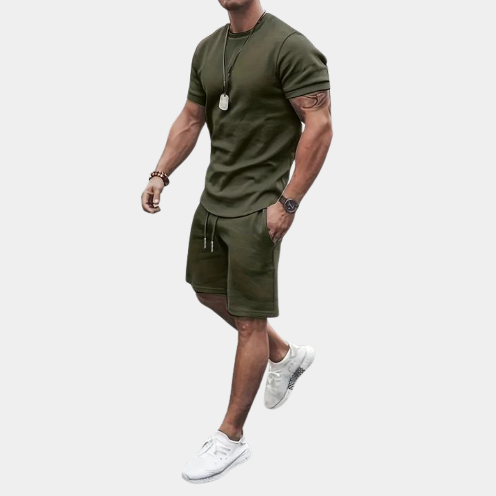 Casual Two-Piece Summer Set for Men – Liam