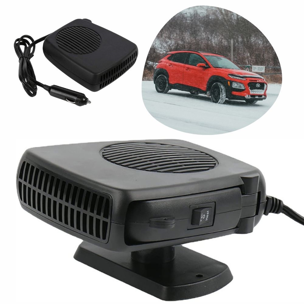 CeramixHeat | Compact and Efficient 12V Portable Car Heater with Thermostat