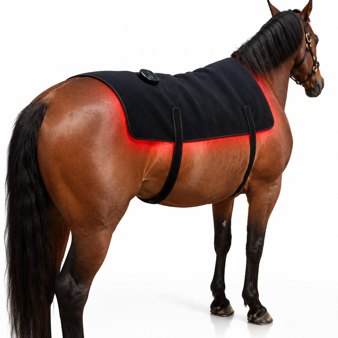 LED Back Wrap for Horses with Red Light Therapy