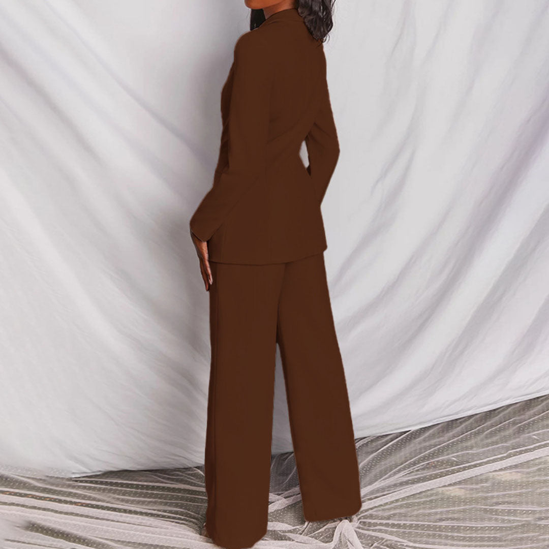 Elegant Blazer and Trousers Set
