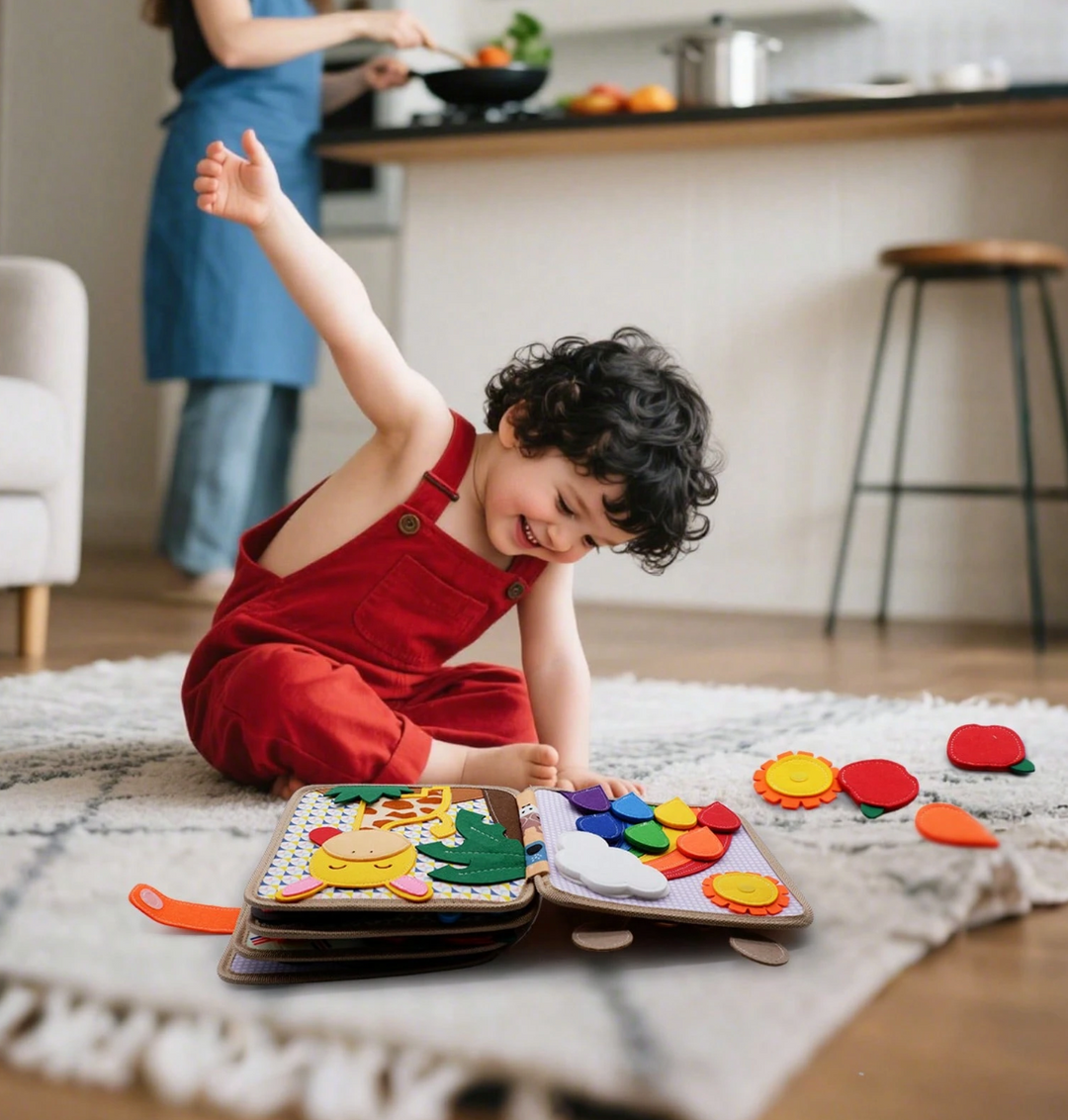 Montessori Busy Book – Learning Through Play