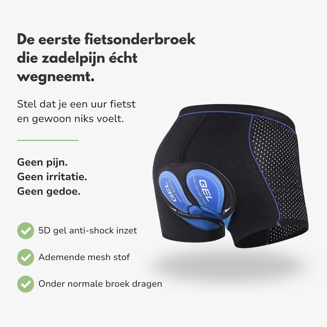 Padded Gel Cycling Underwear – Men & Women
