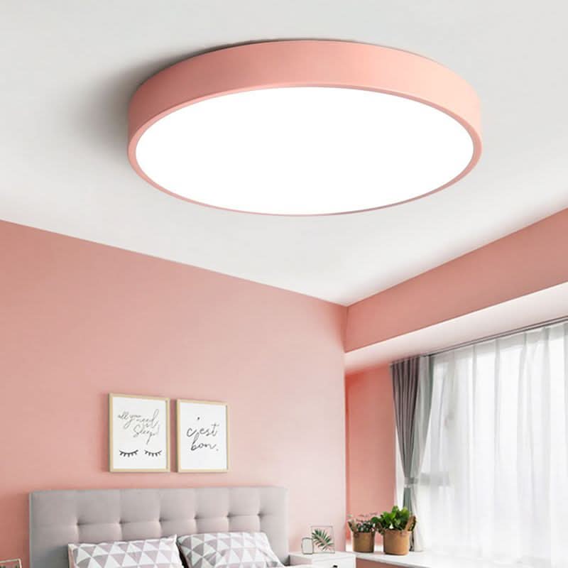 Deckenleuchte | Runde LED-Deckenleuchte | Metall | Eterna