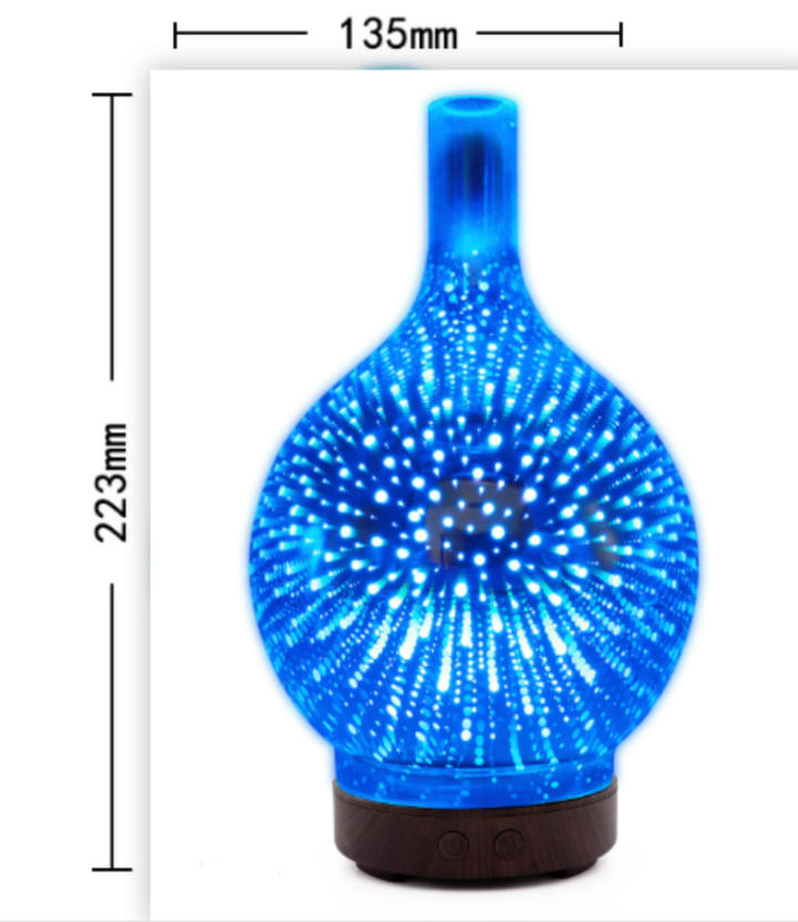 Relaxing Ambient Aromatherapy Diffuser – AuroraGlow