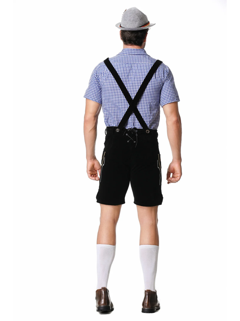Men's Lederhosen Costume for the German Oktoberfest