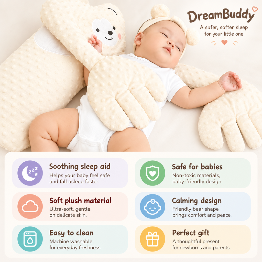 DreamBuddy – Soothing Cuddly Toy for Helping Babies Fall Asleep