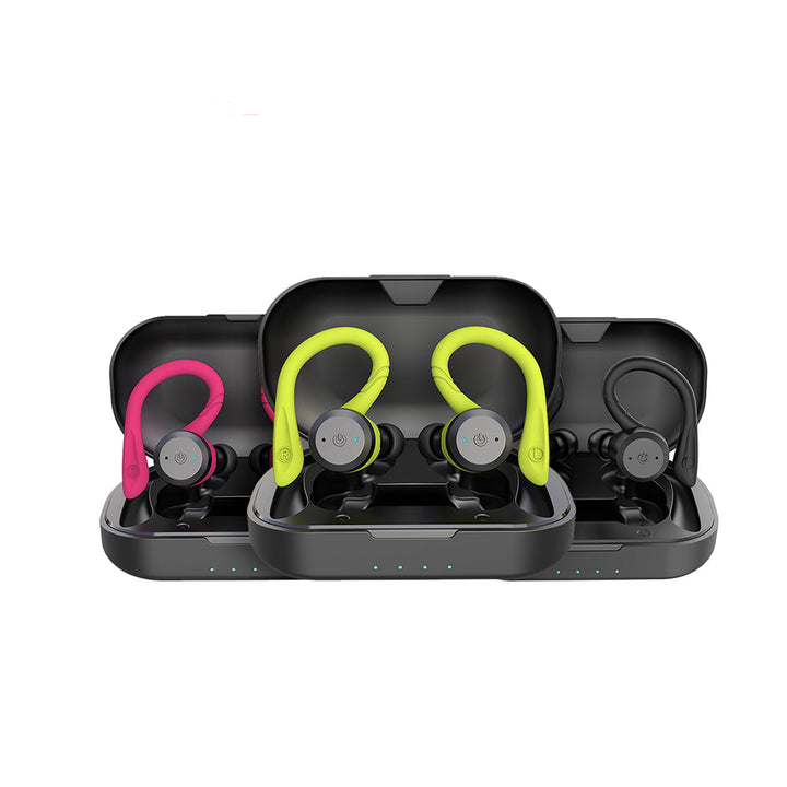 Vega Waterproof Wireless Sports Earbuds – 20 Hours of Playback | Bluetooth 5.0, IPX7 for Swimming and Fitness