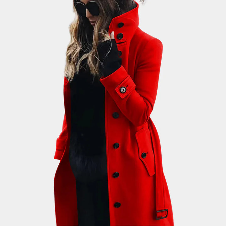 Trench Coat Mid-Length Jacket for Women