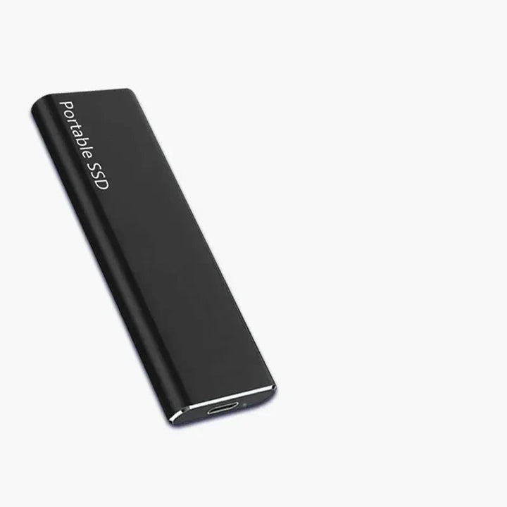 Portable external hard drive 4TB with USB-C connectivity