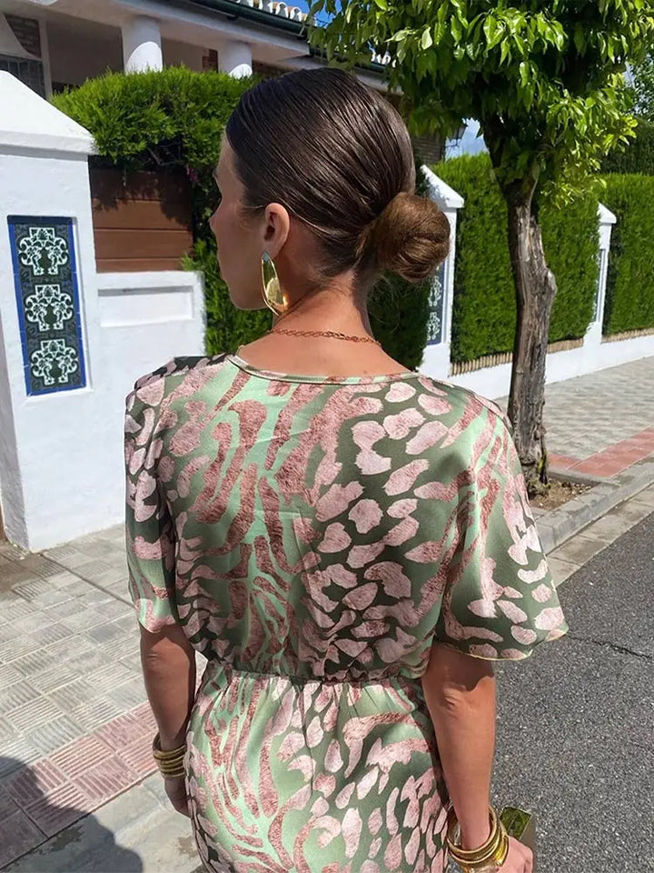 Women's Elegant Wrap Dress Timeless & Flattering