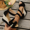 Elegant Wedge Sandals with Platform Hee