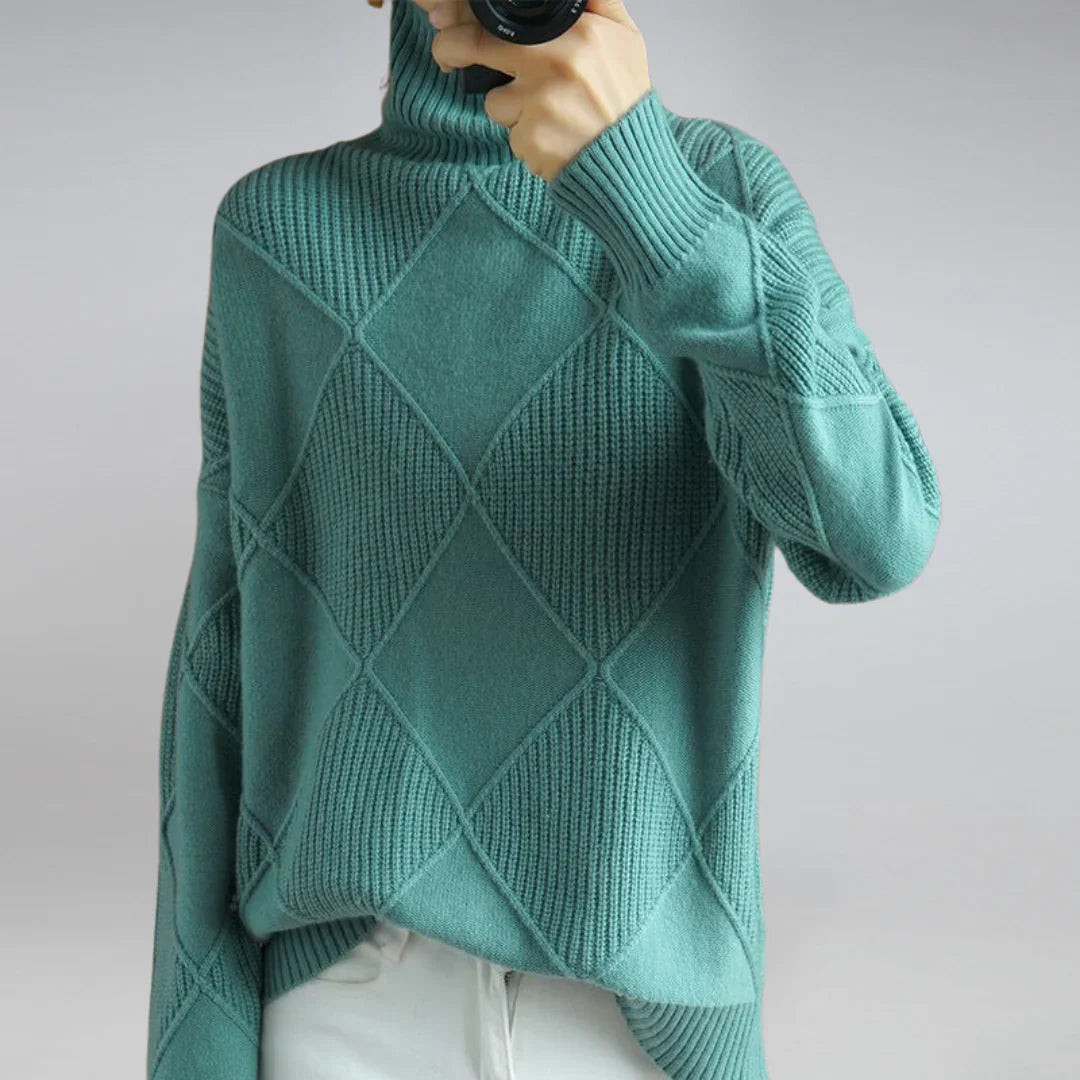 Classic Wool Turtleneck Sweater
