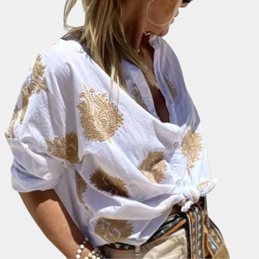 Noor Blouse – Elegant and Timeless Style