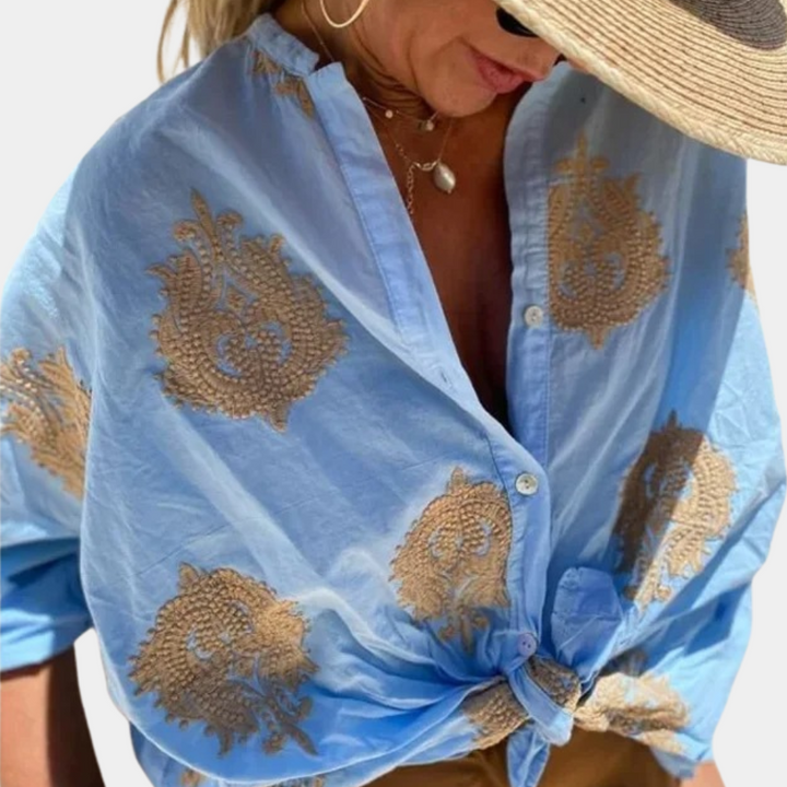 Noor Blouse – Elegant and Timeless Style