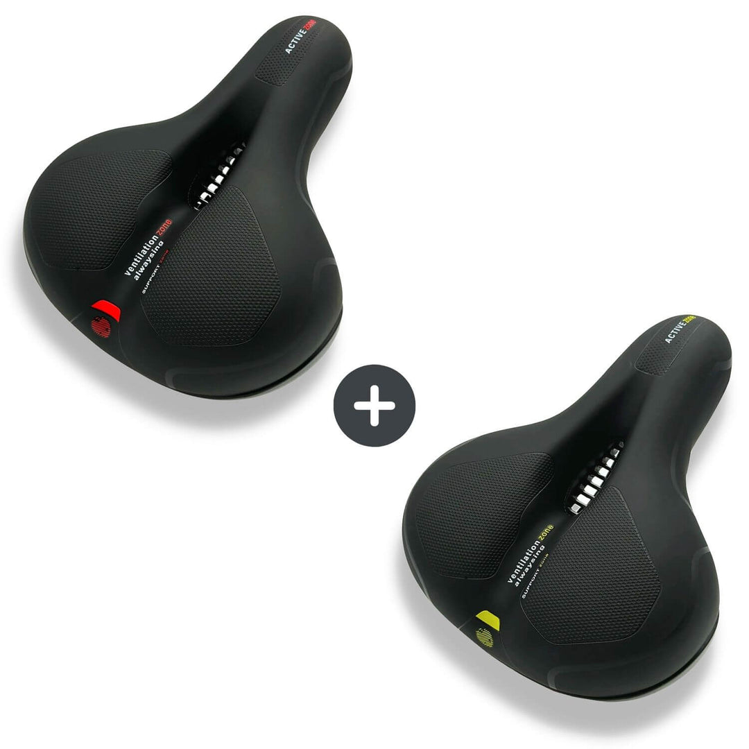 Bicycle saddle | Ergonomic comfort | Shock-absorbing design