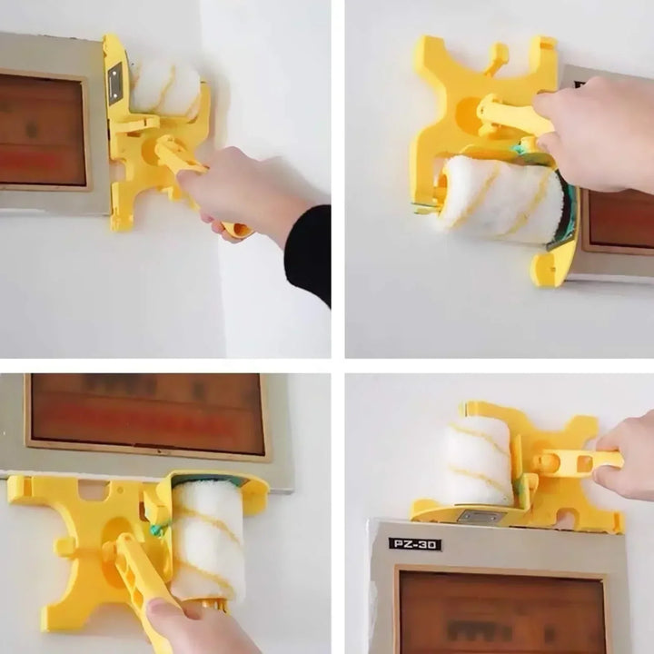 Paint Roller | Clean Edges Without Tape | Roller Technique with Edge Guide | EdgeGlide