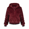 Fluffy Hooded Cardigan - Christina