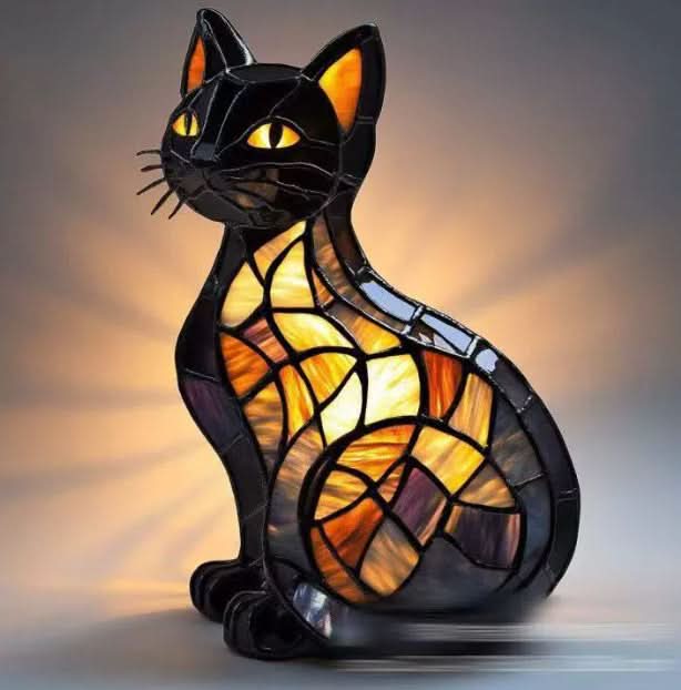 Glowing Statue – Artistic LED Night Lamp with Dog Breed Design