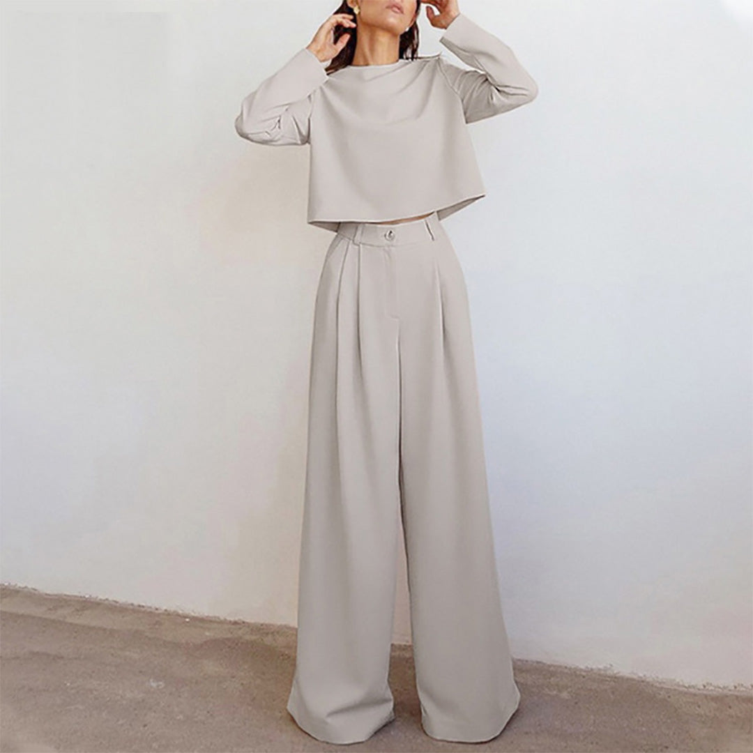 Two-Piece Palazzo Set for Women