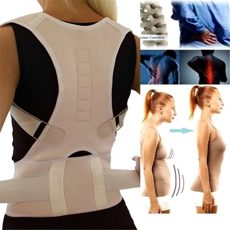Lumbar Support - Posture Correction and Magnetic Therapy for a Healthy Back