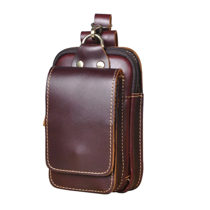 Men's Genuine Leather Waist Bag - Keep Everything Within Reach