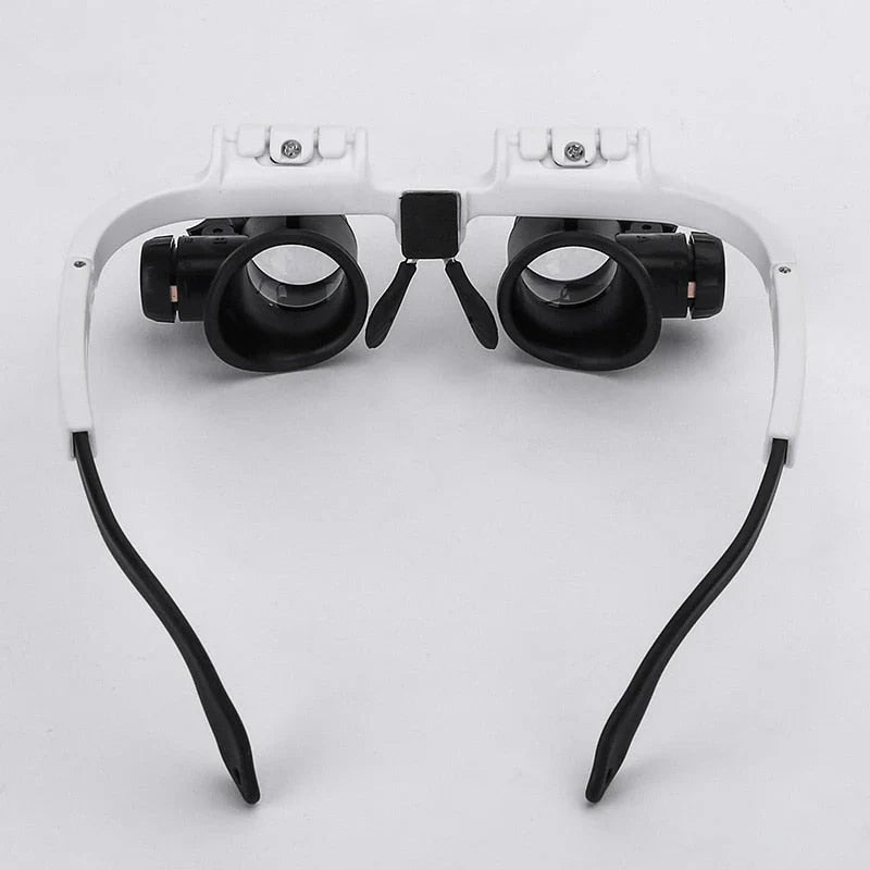 Palmiro Magnifying Glass with LED Lighting and Adjustable Lenses